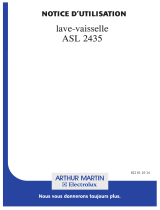 ARTHUR MARTIN ELECTROLUX ASL2435 Manuel utilisateur