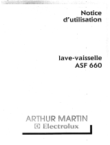 ARTHUR MARTIN ASF660-W             Manuel utilisateur