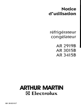 ARTHUR MARTIN AR3009B Manuel utilisateur