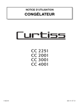 Curtiss BNI225CC2001 Manuel utilisateur
