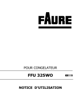 Faure FFU325WO Manuel utilisateur