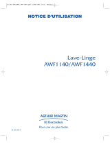 ARTHUR MARTIN ELECTROLUX AWF1140 Manuel utilisateur