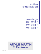 ARTHUR MARTIN AW2168F Manuel utilisateur