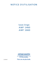 ARTHUR MARTIN ELECTROLUX AWF1660 Manuel utilisateur