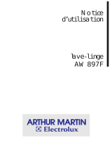 ARTHUR MARTIN AW897F Manuel utilisateur