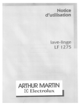 ARTHUR MARTIN ELECTROLUX LF1275 Manuel utilisateur