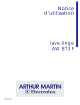 ARTHUR MARTIN AW873F Manuel utilisateur