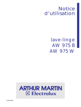 ARTHUR MARTIN AW975B Manuel utilisateur