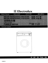 Electrolux EDE411M Manuel utilisateur