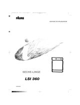 Faure LSI360 Manuel utilisateur