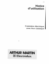 ARTHUR MARTIN CE6054W1 Manuel utilisateur