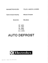 Electrolux NF4080 Manuel utilisateur