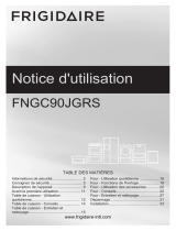 Frigidaire FNGC90JGRS Manuel utilisateur