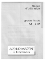 ARTHUR MARTIN GF1510X Manuel utilisateur