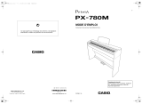 Casio PX-780 Manuel utilisateur