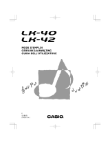 Casio LK-40 Manuel utilisateur