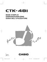 Casio CTK-481 Manuel utilisateur