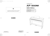 Casio AP-650M Manuel utilisateur