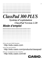 Casio ClassPad 300, ClassPad 300 PLUS Mode d'emploi