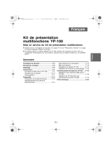 Casio YP-100 Mise en service du Kit de présentation multifonctions