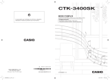 Casio CTK-3400 Manuel utilisateur