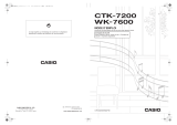 Casio CTK-7200 Manuel utilisateur