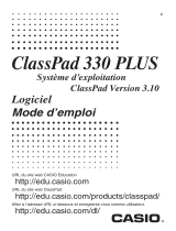 Casio ClassPad 330 PLUS Le manuel du propriétaire