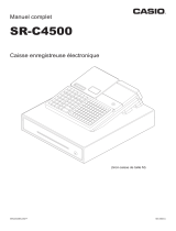 Casio SR-C4500 Mode d'emploi