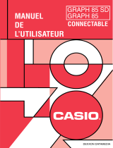 Casio GRAPH 85, GRAPH 85SD Le manuel du propriétaire