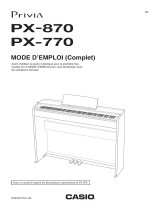Casio PX-770 Mode d'emploi