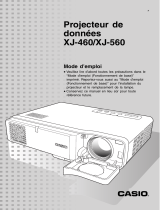 Casio XJ-460, XJ-560 Le manuel du propriétaire
