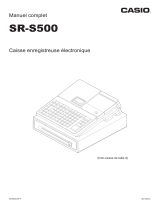 Casio SR-S500 Mode d'emploi