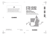 Casio CTK-240 Manuel utilisateur