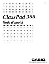 Casio ClassPad 300, ClassPad 300 PLUS Le manuel du propriétaire