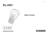 Casio KL-HD1 Manuel utilisateur