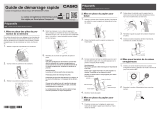 Casio SR-S4000 Guide de démarrage rapide