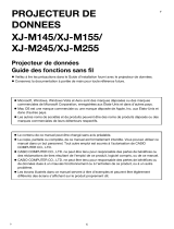 Casio XJ-M140, XJ-M145, XJ-M150, XJ-M155, XJ-M240, XJ-M245, XJ-M250, XJ-M255 (SerialNumber: B9***B) Mode d'emploi
