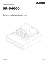 Casio SR-S4000 Mode d'emploi