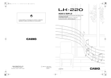 Casio LK-220 Manuel utilisateur