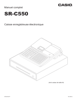 Casio SR-C550 Mode d'emploi
