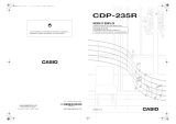Casio CDP-235R Manuel utilisateur