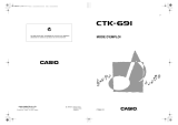 Casio CTK-691 Manuel utilisateur