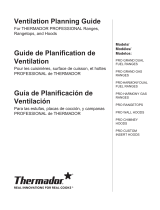 Thermador PRG364NLH Ventilation Planning Guide