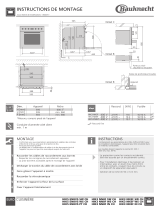 Bauknecht HIK5 EN8VS SW CH Guide d'installation