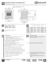 Bauknecht CLH 8482 ws Guide d'installation
