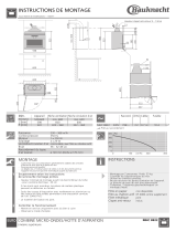 Bauknecht MHC 8822 PT Guide d'installation