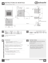 Bauknecht STH 8563 Guide d'installation