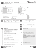 Bauknecht BSIO 3T223 PE X CH Guide d'installation
