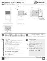 Bauknecht ECSK9 9845 PT Guide d'installation