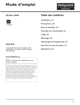 Whirlpool TCD 874 6H1 (EU) Mode d'emploi